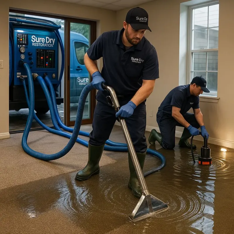Water Extraction and Removal process in Bonners Ferry, ID